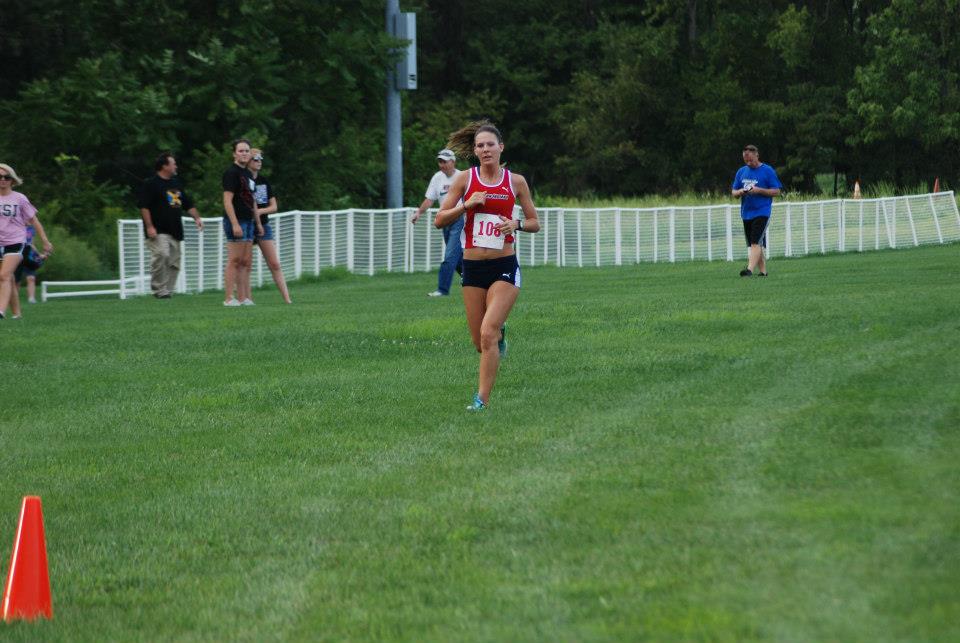 Goffinet running last cross country season Photo courtesy of Goffinet